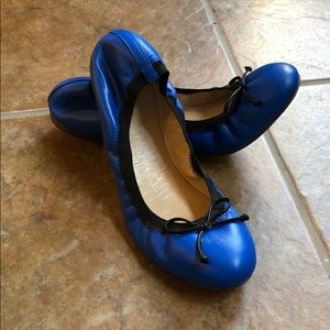 J Crew AVA Ballet Flats Blue size 8